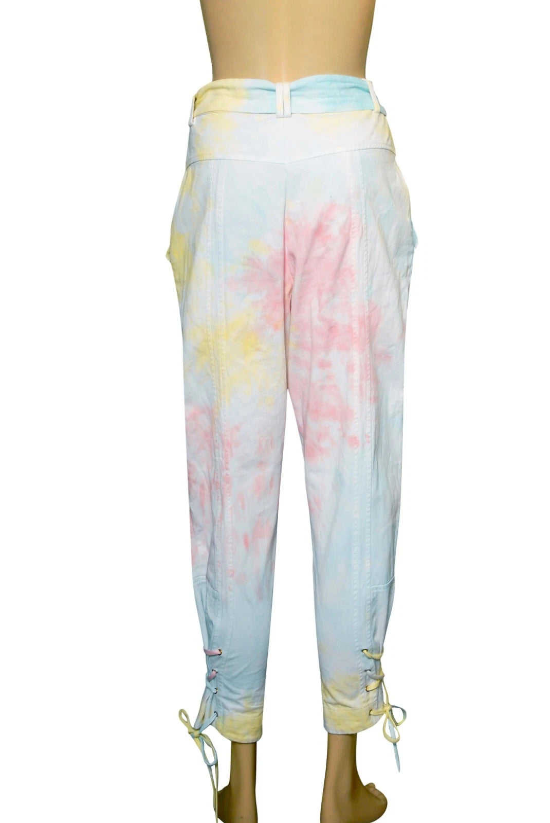 LoveShackFancy Tao Pant – back view multicolor
