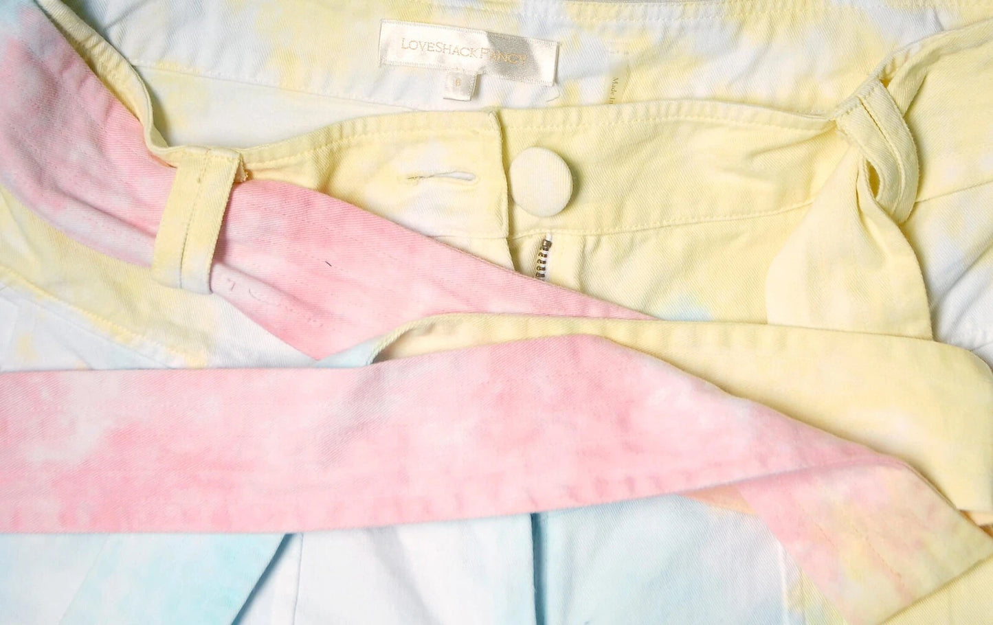 LoveShackFancy Tao Pant – label size multicolor