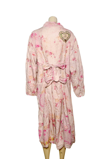 Magnolia Pearl Love Bernice Duffle Coast Jacket – back view pink