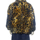 Isabel Marant Tao Quilted Velvet Leopard Print Coat