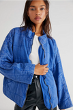 Free People Dolman Quilted Knit Jacket