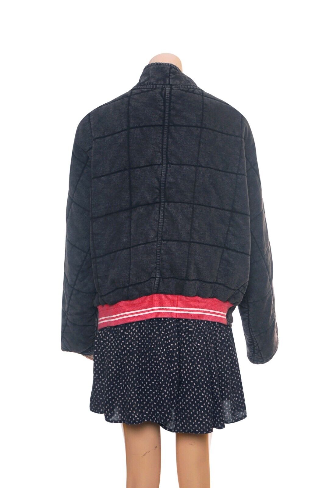 Free People Sports Rib Dolman Quilted Jacket