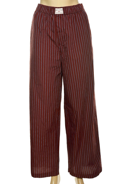 Urban Outfitters BDG Leni Boxer Pants – front view brown