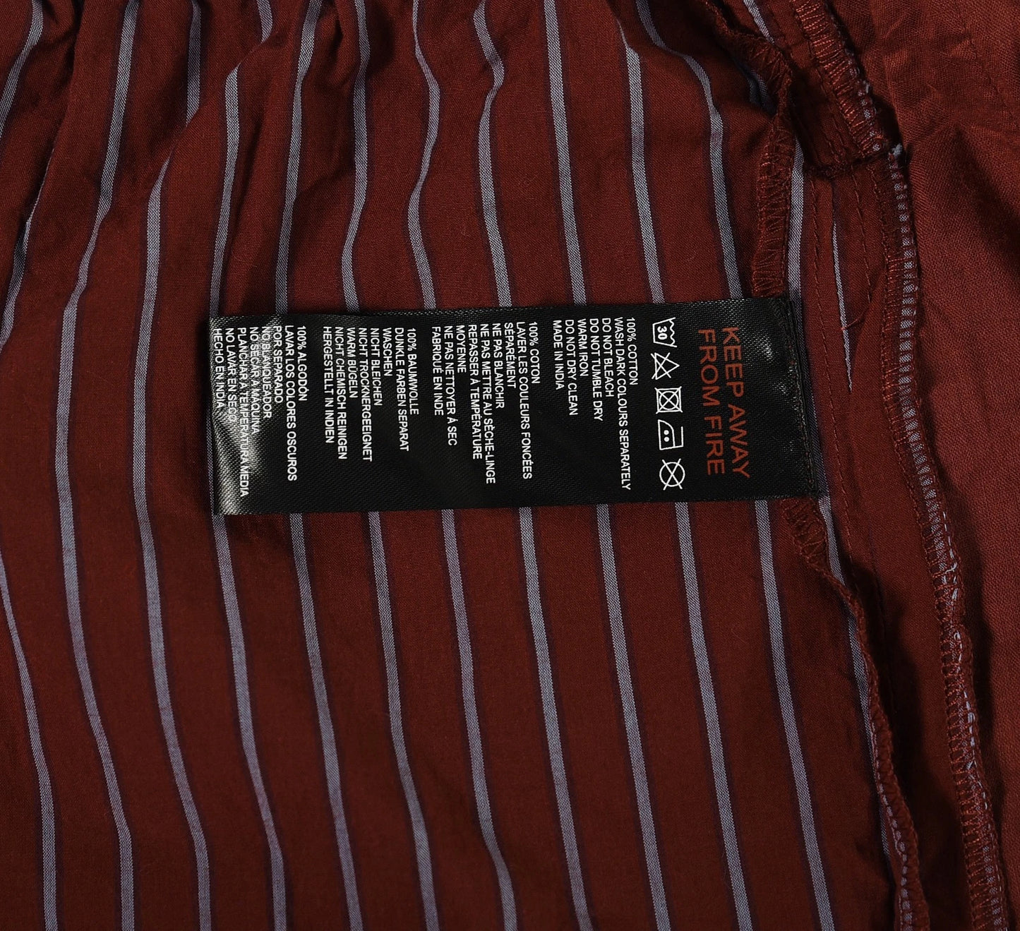 Urban Outfitters BDG Leni Boxer Pants – washcare brown